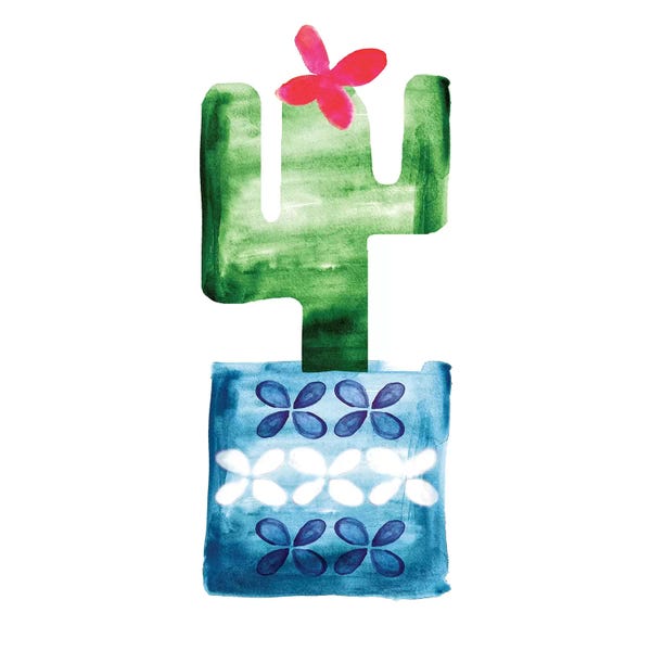 Northern Lights: Colorful Cactus VI by Northern Lights