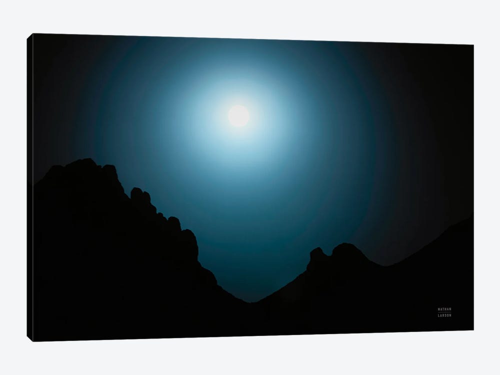 Blue Moon Desert by Nathan Larson 1-piece Canvas Art