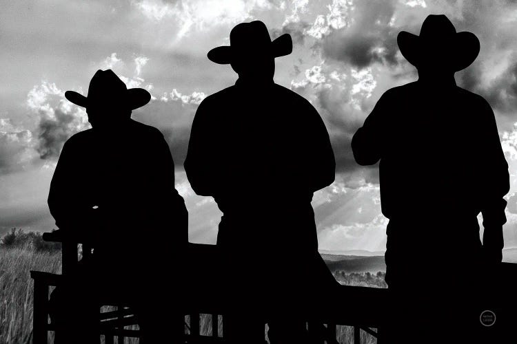 Three Cowboys by Nathan Larson wall art