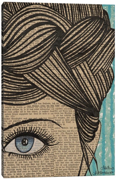 Eye See You Canvas Art Print - Martina Niederhauser-Landtwing