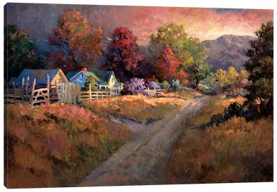 Rural Vista I Canvas Art Print