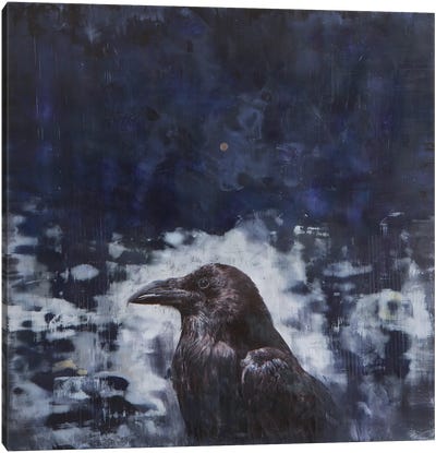 Manifest Canvas Art Print - Crow Art