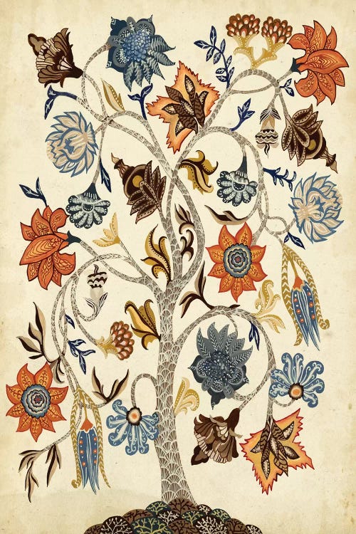 Vintage Tree Of Life by Naomi McCavitt wall art