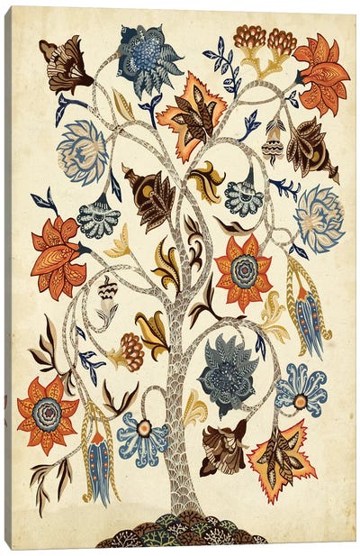 Vintage Tree Of Life Canvas Art Print - Naomi McCavitt