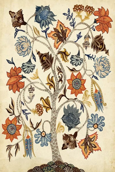 Naomi McCavitt: Vintage Tree Of Life by Naomi McCavitt