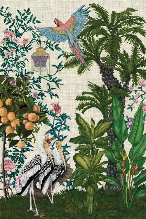 Paradis Chinoiserie II by Naomi McCavitt wall art
