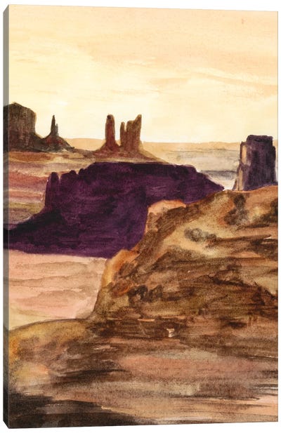 Desert Diptych II Canvas Art Print