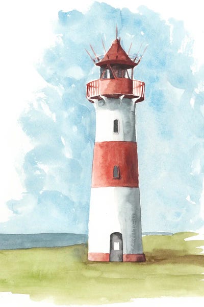 Watercolor Lighthouse