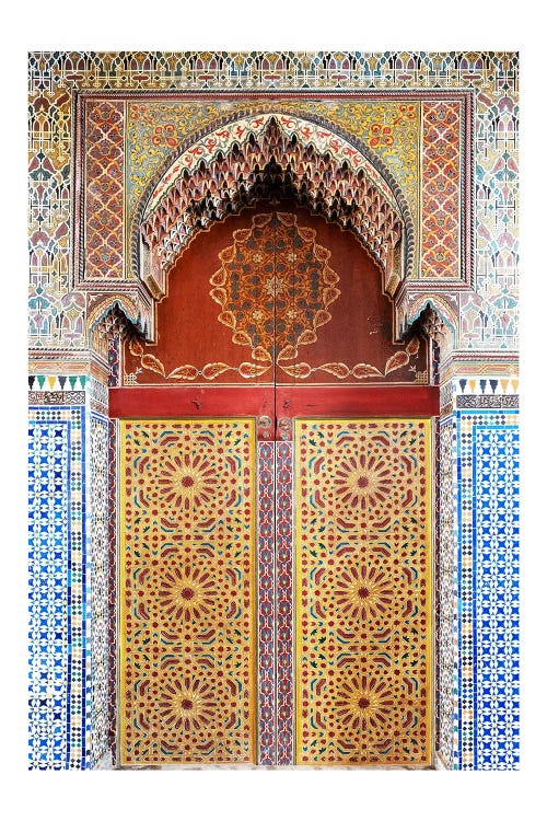 Moroccan Mosaic Door