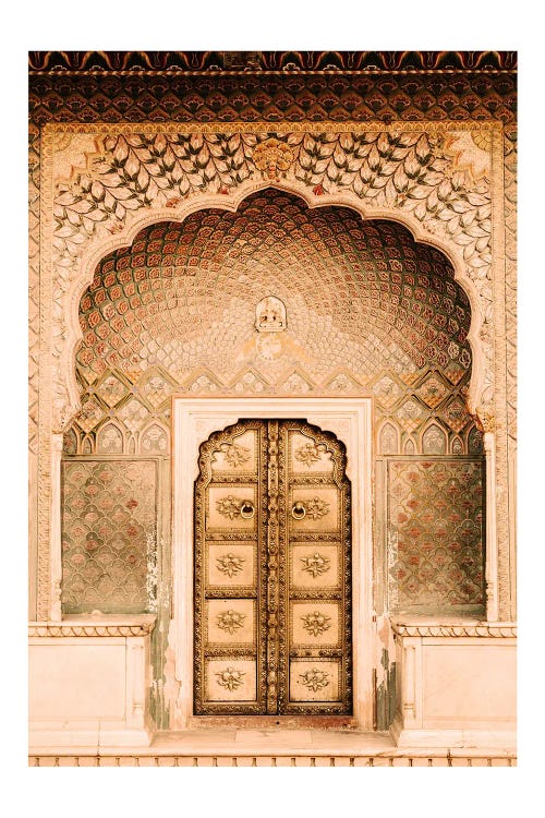 Golden Moroccan Door