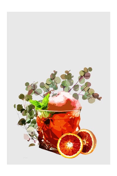 La Dolce Vita: Negroni Grey Cocktail by Naomi Davies