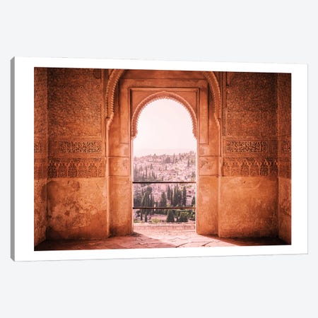 Moroccan Archway Canvas Print #NMD133} by Naomi Davies Canvas Print