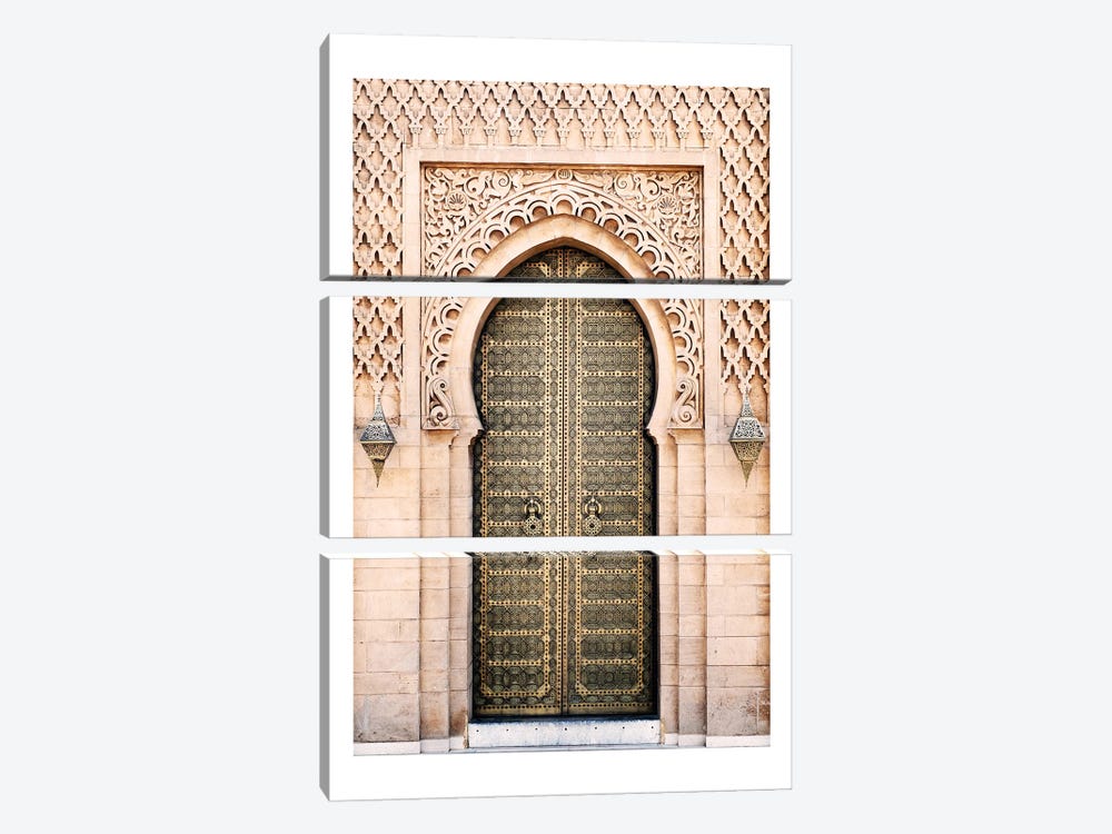 Moroccan Pattern Doorway by Naomi Davies 3-piece Canvas Artwork