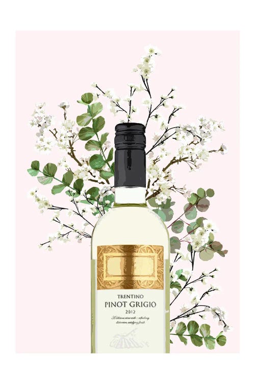 Pinot Grigio Bottle Pink