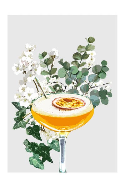 Martini: Pornstar Martini Grey Cocktail by Naomi Davies