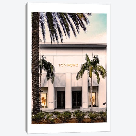 Tom Ford Fashion Store Front Canvas Print #NMD164} by Naomi Davies Canvas Print
