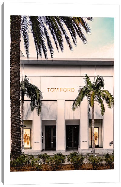 Tom Ford Fashion Store Front Canvas Art Print - Naomi Davies