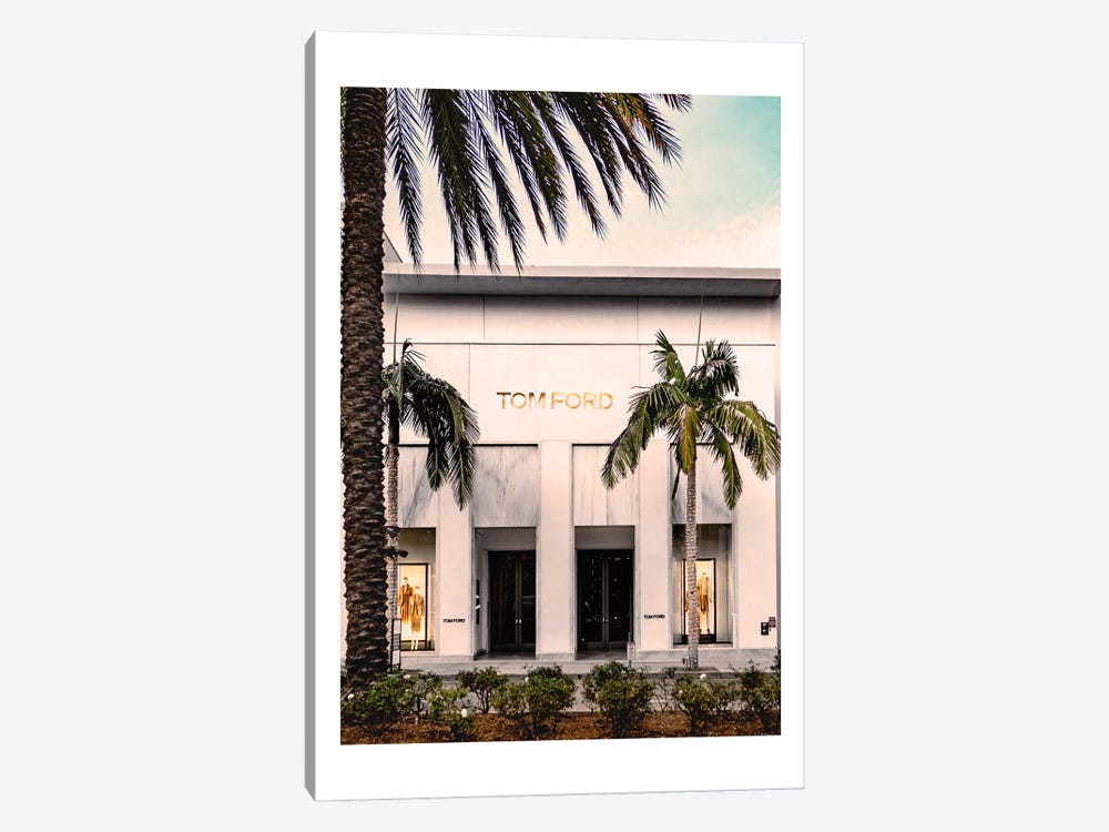 Tom Ford Fashion Store Front by Naomi Davies 1-piece Art Print