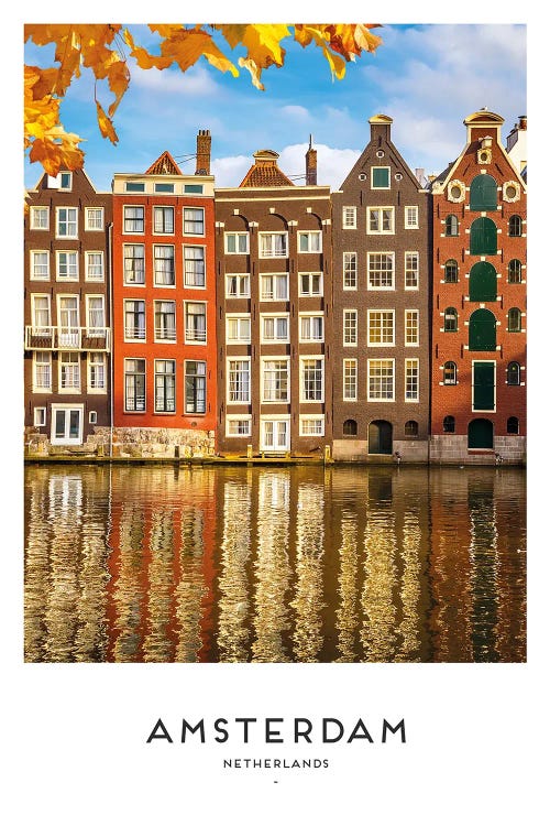 Amsterdam Netherlands by Naomi Davies wall art