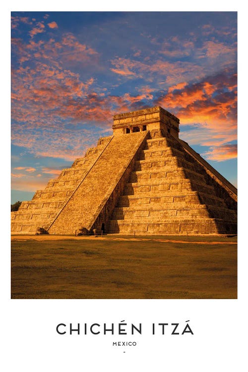 Chichen Itza Mexico by Naomi Davies wall art