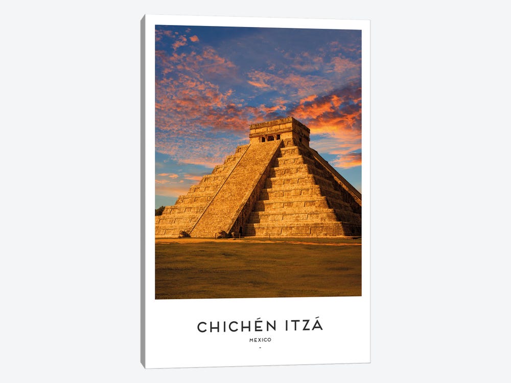 Chichen Itza Mexico by Naomi Davies 1-piece Canvas Print