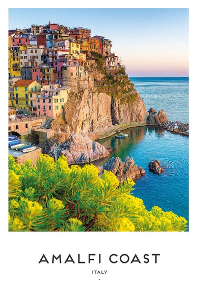 Large Photography - Canvas Prints: Amalfi Coast by Naomi Davies