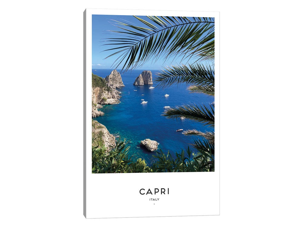 Capri Italy Canvas Print by Naomi Davies