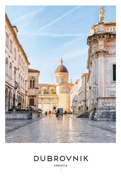 Typography: Dubrovnik Croatia by Naomi Davies