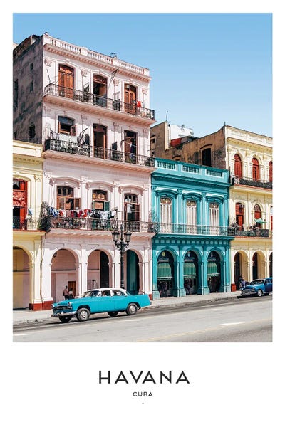 Caribbean Culture: Havana Cuba by Naomi Davies