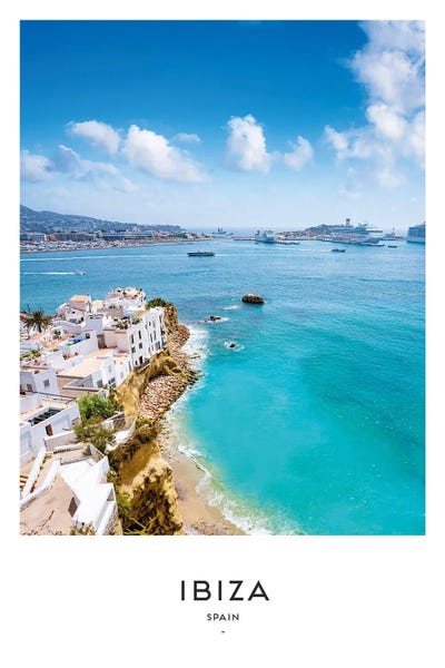 Large Photography - Canvas Prints: Ibiza Spain by Naomi Davies