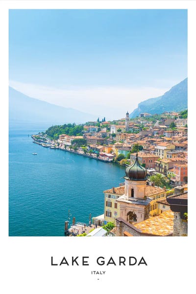 Typography: Lake Garda Italy by Naomi Davies