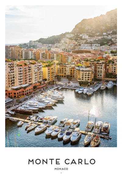 Typography: Monte Carlo Monaco by Naomi Davies