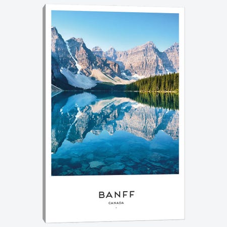 Banff Canada Canvas Print #NMD4} by Naomi Davies Canvas Wall Art