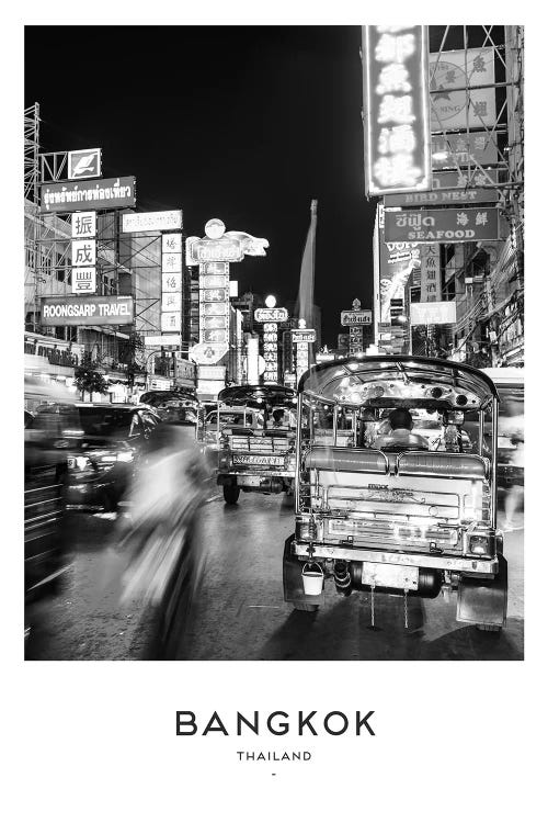 Bangkok Black And White