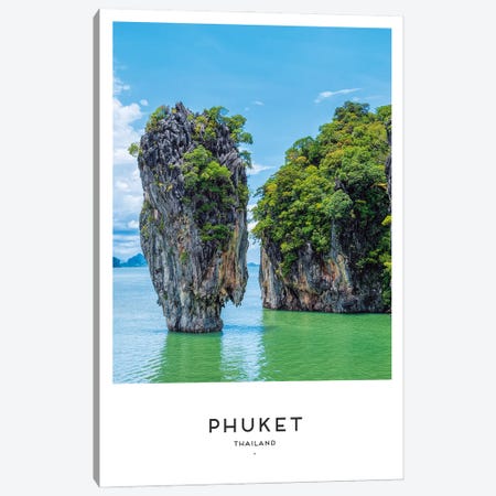 Phuket Thailand Canvas Print #NMD60} by Naomi Davies Art Print