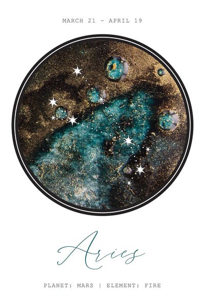 Aries: Aries Constellation by Naomi Davies