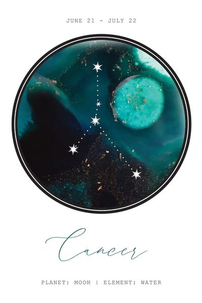 Cancer: Cancer Constellation by Naomi Davies