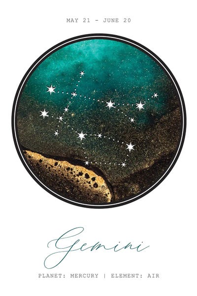Gemini: Gemini Constellation by Naomi Davies
