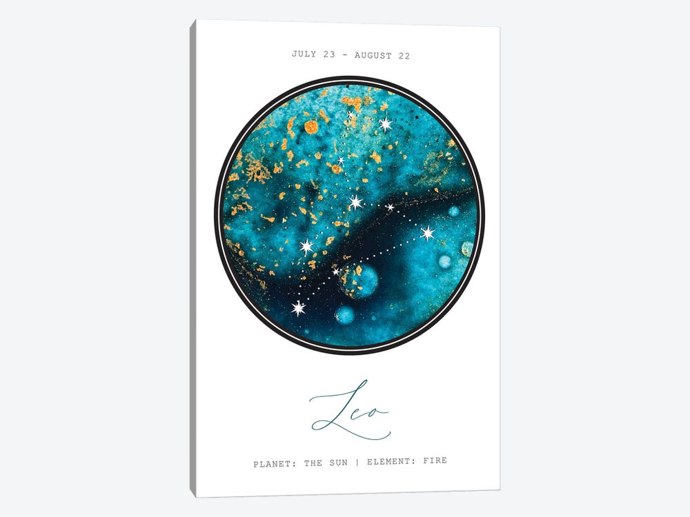Leo Constellation by Naomi Davies 1-piece Canvas Art