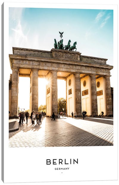 Berlin Germany Canvas Art Print - The Brandenburg Gate