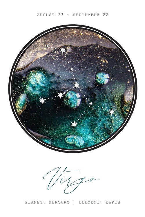 Virgo Constellation by Naomi Davies wall art