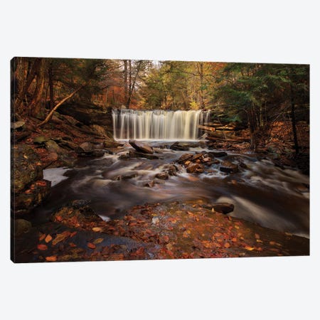 Rushing Water Canvas Print #NMI10} by Natalie Mikaels Canvas Art Print