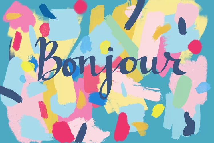 Bonjour by Nancy Mckenzie wall art