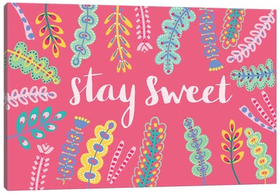 Stay Sweet Canvas Art Print - Nancy Mckenzie