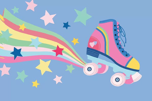 Rollerblading & Roller Skating: Rainbow Skate by Nancy Mckenzie