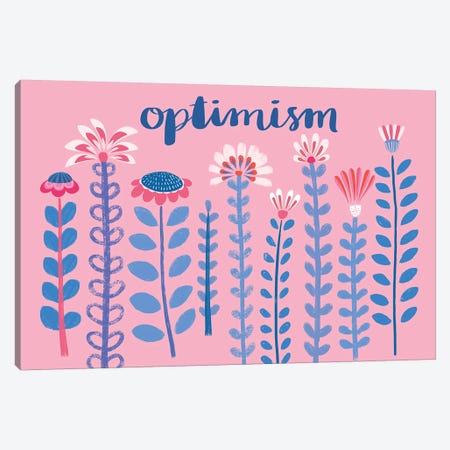 Optimism Canvas Print #NMK21} by Nancy Mckenzie Canvas Artwork
