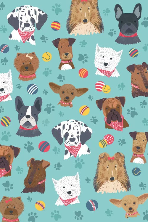 Everyday Dog And Bone II by Nancy Mckenzie wall art