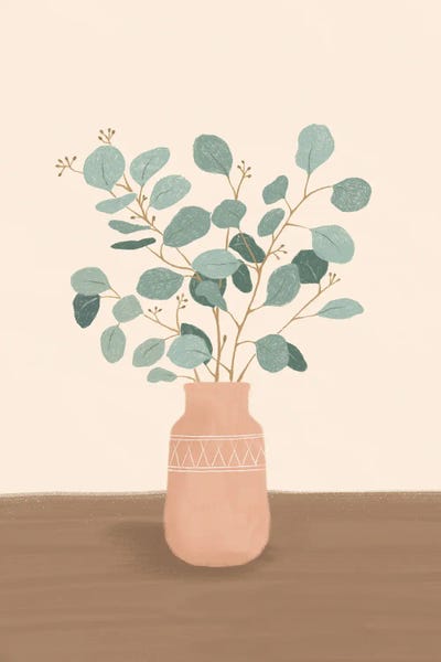 Pink Light Studio: Dried Foliage I by Nancy Mckenzie