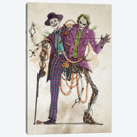 Rusty Duplos :: Jokers Canvas Print #NMT10} by Nico Di Mattia Canvas Artwork