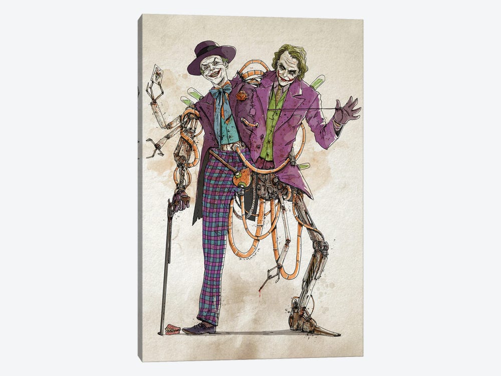 Rusty Duplos :: Jokers by Nico Di Mattia 1-piece Art Print